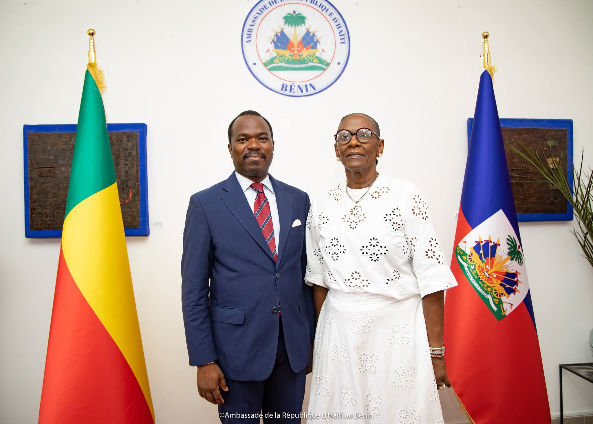 Célébration du 18 Mai à Cotonou : Haïti marque la réouverture officielle de son Ambassade au Bénin