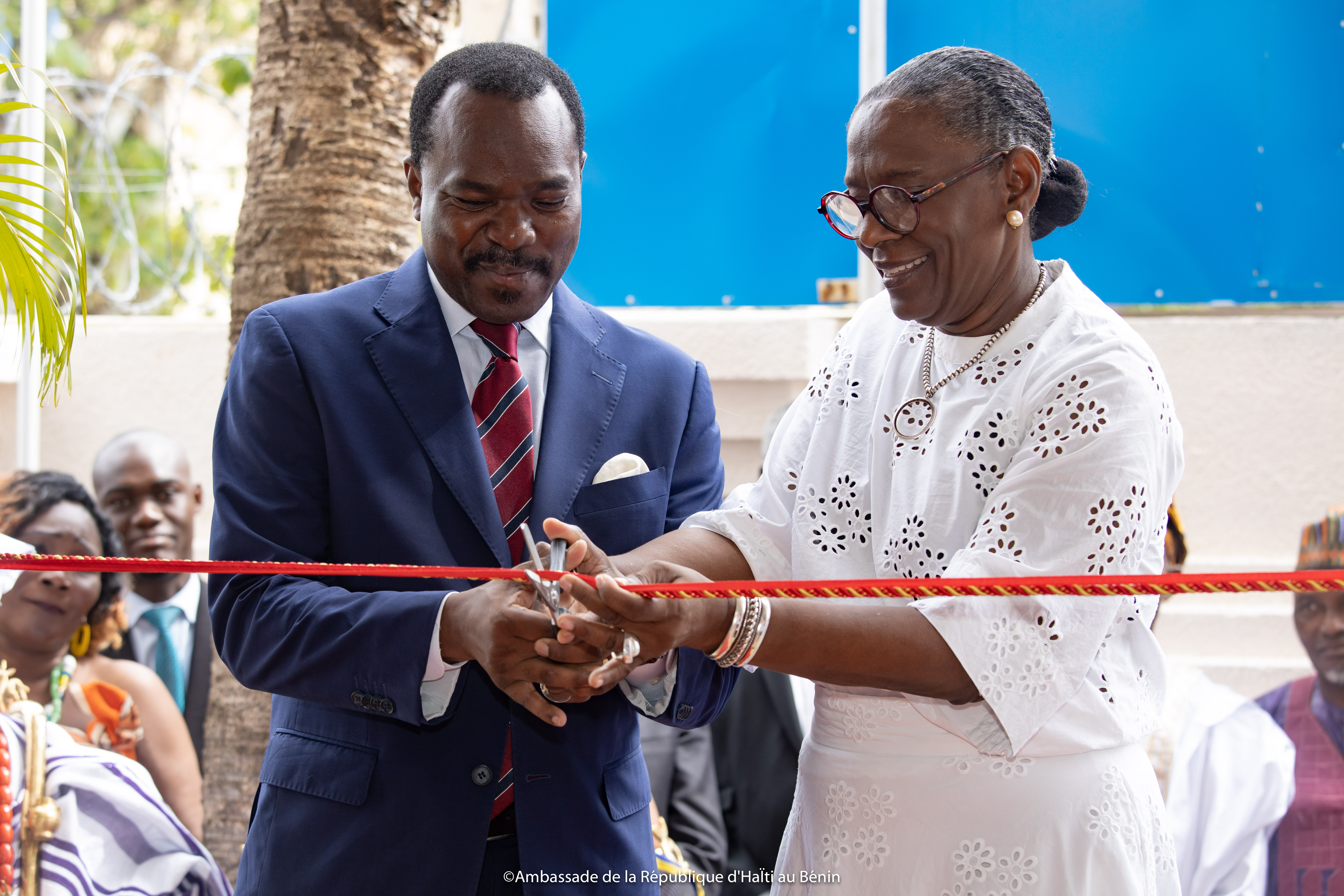 Célébration du 18 Mai à Cotonou : Haïti marque la réouverture officielle de son Ambassade au Bénin